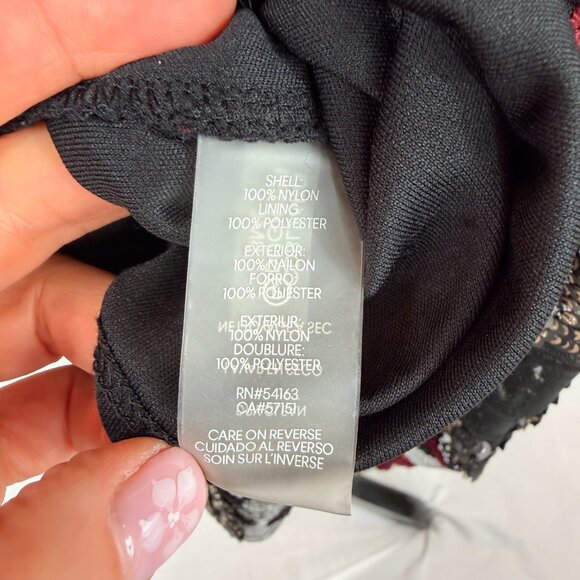 Calvin Klein Women's Sleeveless Midi Dress | Black | Size 8 - Picture 11 of 12